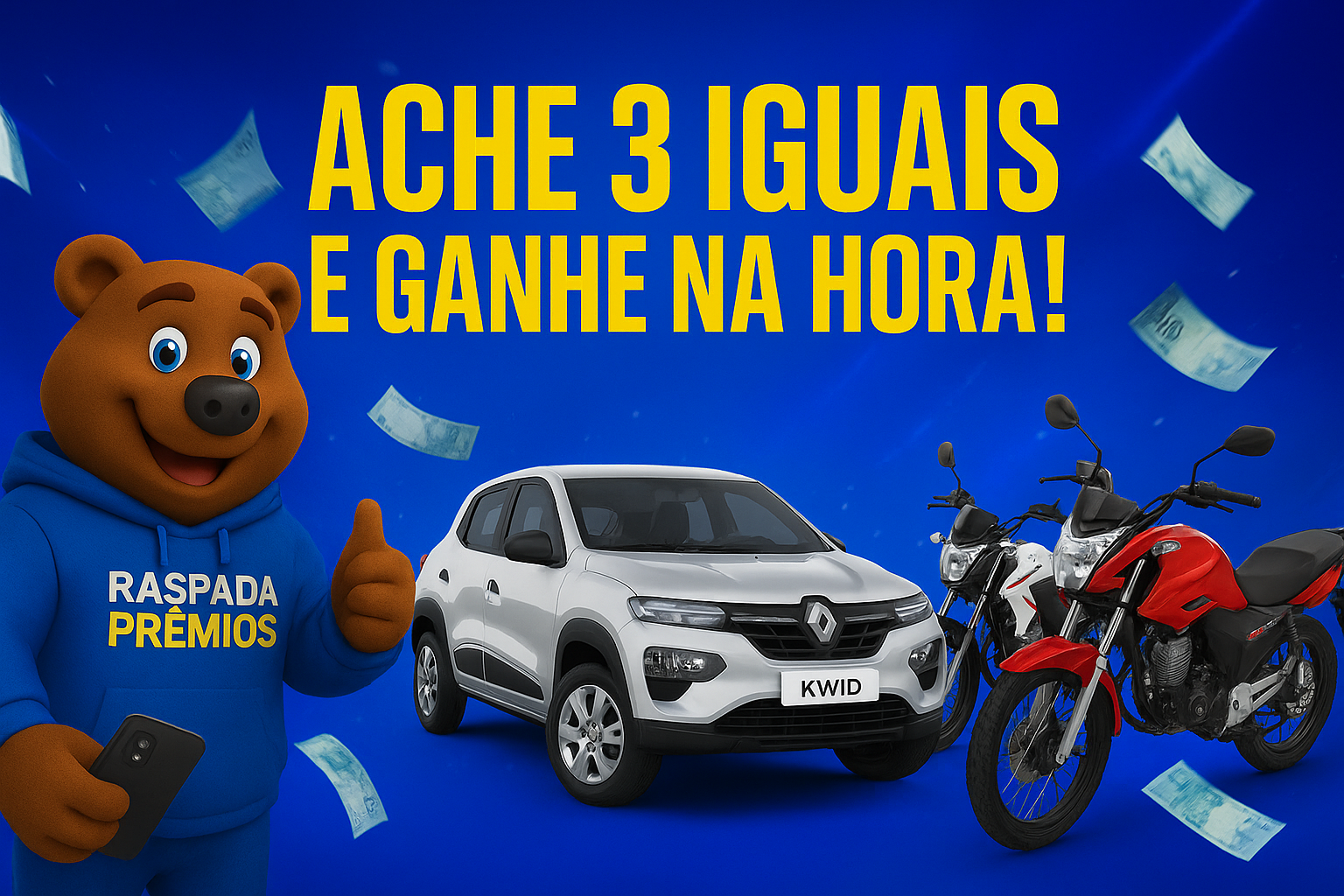 Banner MUDANÇA DE VIDA - PRÊMIOS DE ATÉ R$80,000.00